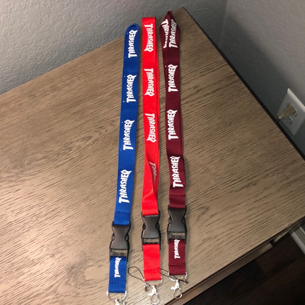 Thrasher Lanyards Pack Of 3